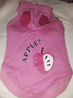 Pink Pet Hoodie Shirt