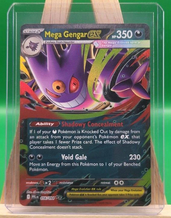 Mega Gengar ex - ME02: Phantasmal Flames (PFL), FP, Mint