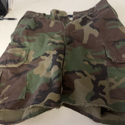 Polo Fatigue Cargo Shorts Men Size 32