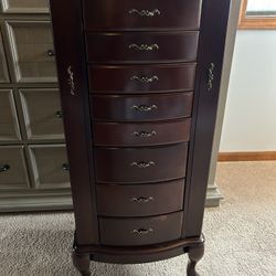 Cherry Jewlery Armoire