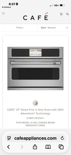 Café 27" Smart Five-in-One Wall Oven