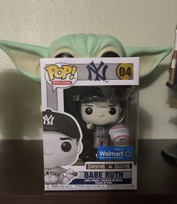 Funko Pop! Sports Legends: Babe Ruth #04 (Black & White) Walmart 
