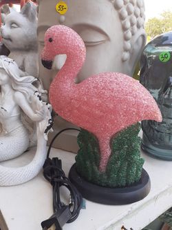 Little electric Flamingo light