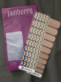 Jam berry nail wraps