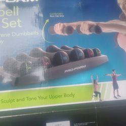dumbbell set