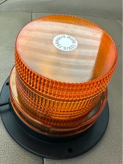 Heavy duty warning light security amber led 12v for car