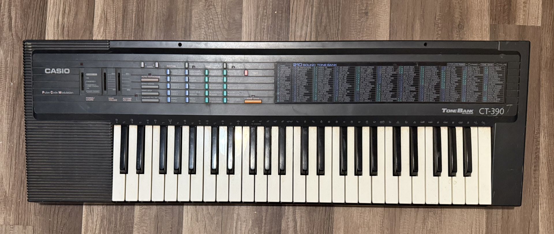 Casio Keyboard Casiotone Ct-390