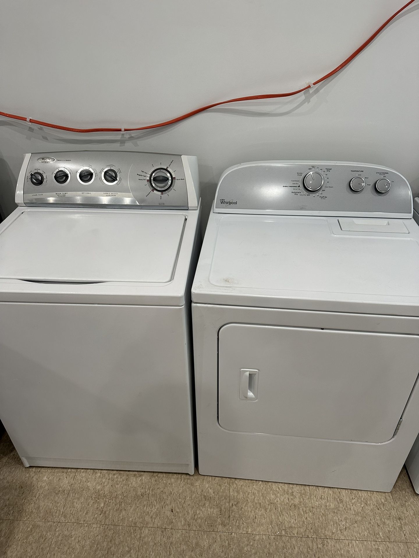 Whirlpool Washer & Dryer