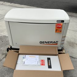 Generac 14,000 Watt - Dual Fuel Air- Cooled Whole House Home Standby Generator, Smart Home Monitoring & 200-AMP Transfer Switch 