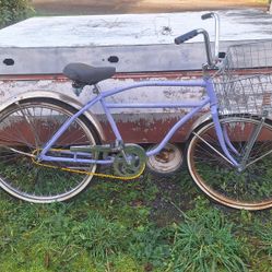 VINTAGE HEAVY DUTY WORKSMAN BIKE 26" INCH AS FOUND. $50 BUCKS 