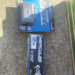 12 VOLT 3/8 “ CORDLESS RATCHET WITH 12 V 4 Ah Battery 🔋 