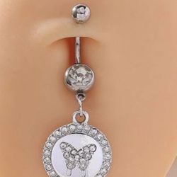 Butterfly Belly Ring 