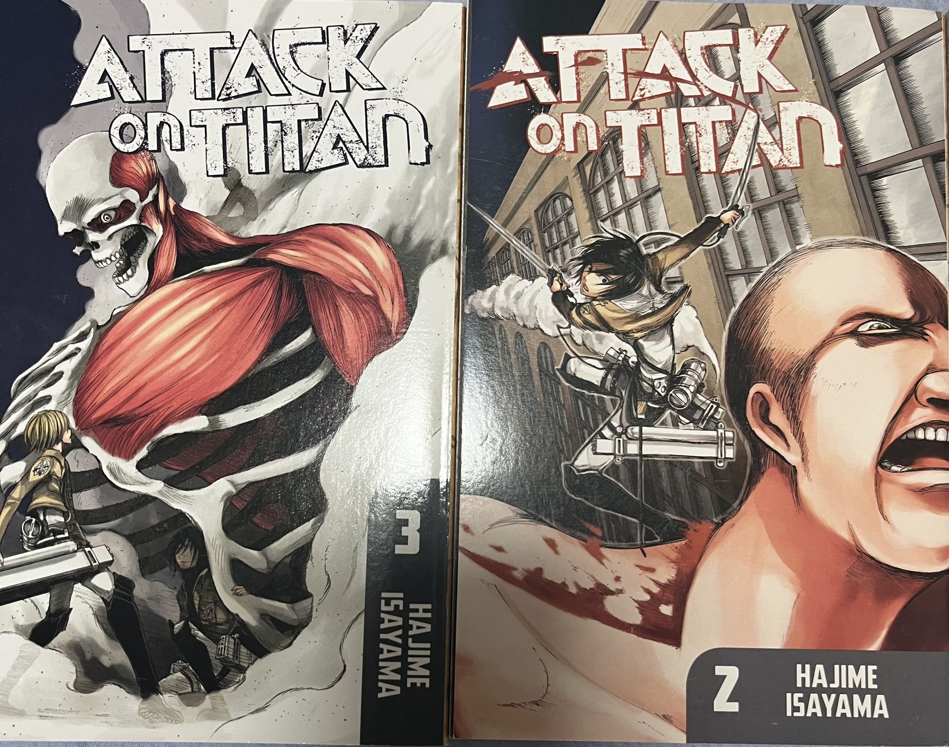 AOT mangas Volume 2,3,29,31