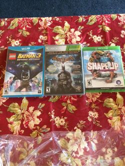Xbox one Xbox 360 and Wii