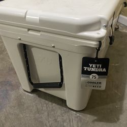 yeti tundra cooler “75”