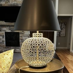 Ethan Allen Globe Lamp
