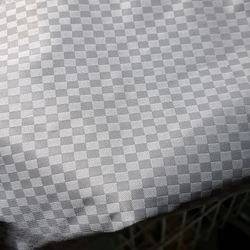 Fabric shower curtain 