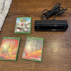 Xbox One kinect With Games