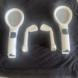 Wii Tennis And Golf Accessories Bundle