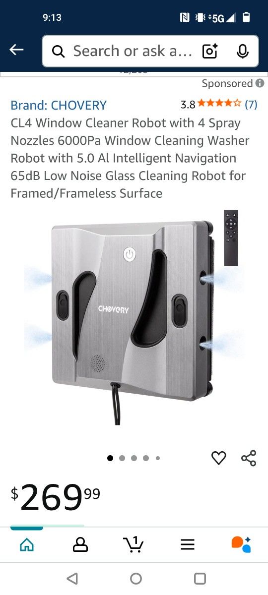 Robot Window Cleaner