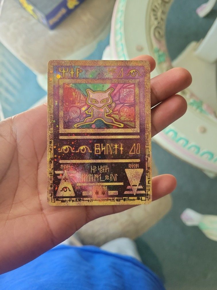 Ancient Mew Holo Card