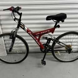 Honda Racing HR-260FS 5 Speed extra suspension Mountain Trail Bike 26”