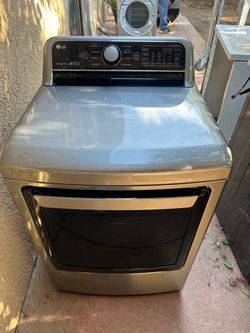 LG GAS DRYER COLOR GREY