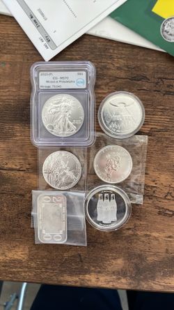 1 oz Silver rounds