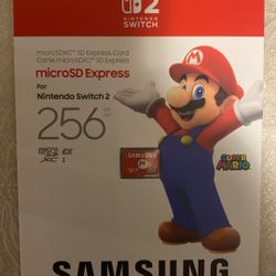 256 Gb Memory Nintendo Switch2$35