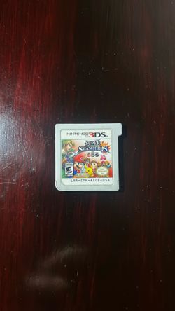 Nintendo 3Ds Super smash bros