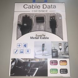 IPhone Cable Data Coil Brace USB
