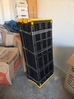 Heavy Duty 4-Tier / 5-Tier Plastic Garage Storage