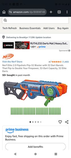 Nerf Elite Flip-32 Gun
