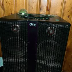 Qfx  Bluetooth Just Needs Disco Ball Cover Everything Work It’s Loud For Party S 