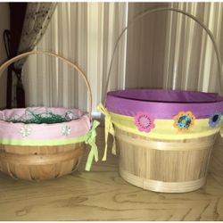 Wicker Easter Baskets - $15 for both