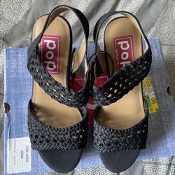 Pop Womens Kit Wedge Sandals