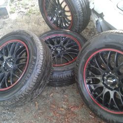 4 Wheels  And Tires Are New 