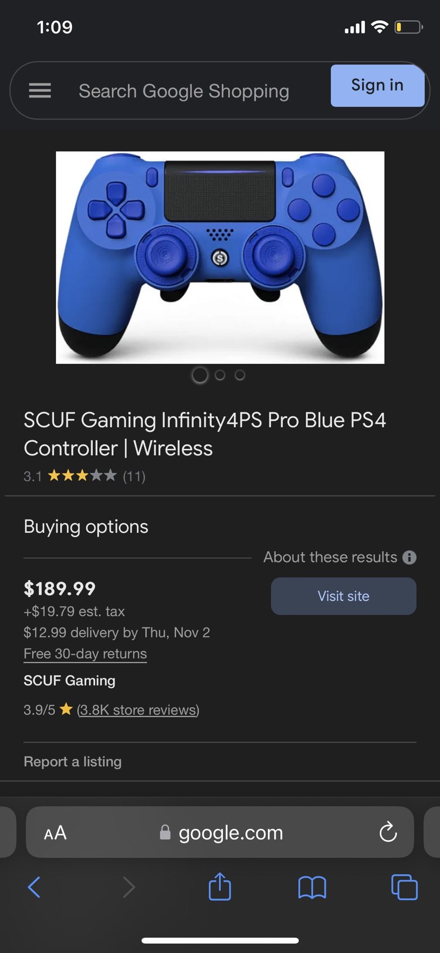 Scuf Pro Controller Ps4