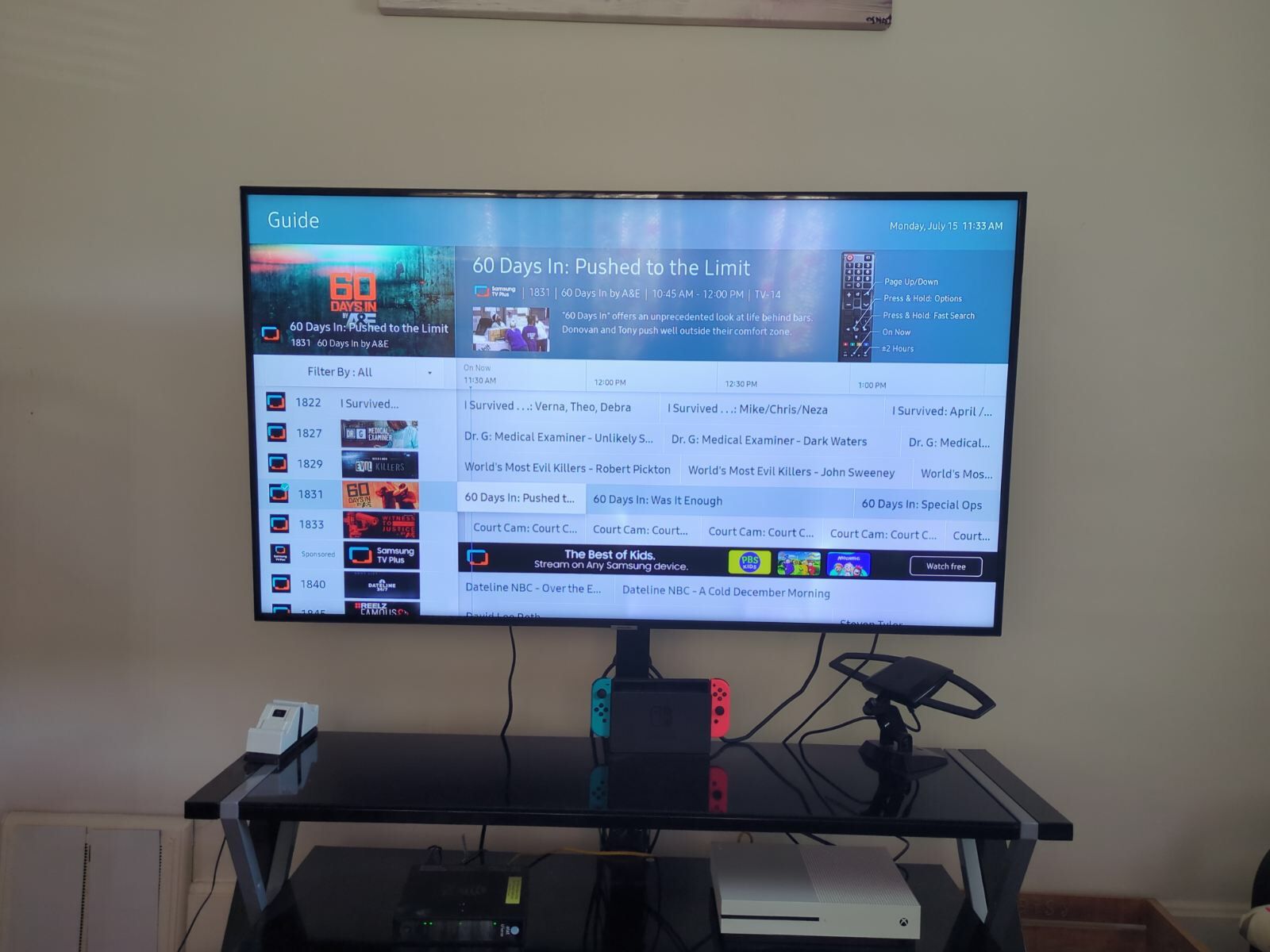 50” Samsung Tv