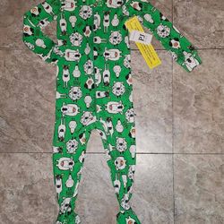 Children's Place Baby Boy Farm Animals Onesie PJ New 