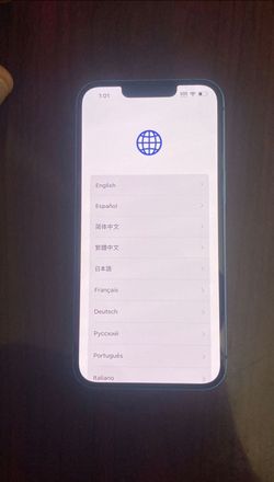 iPhone 13 unlocked blue