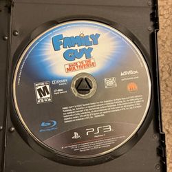 Sony PlayStation three Family Guy back to the Multiverse video game