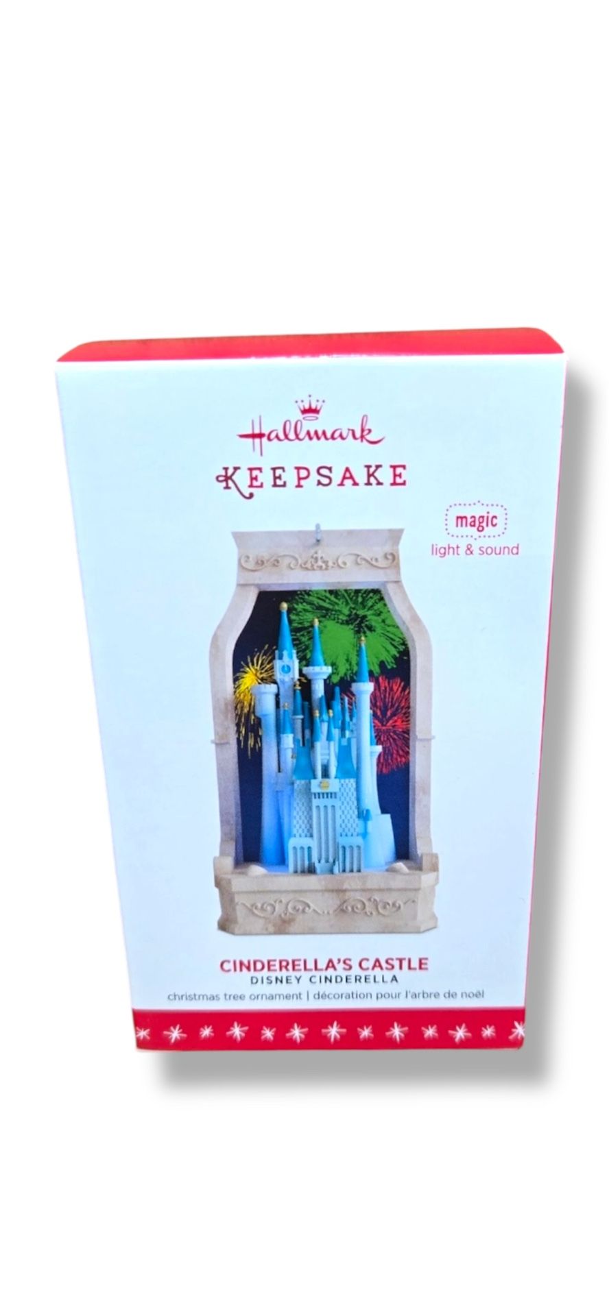 2013 Hallmark Keepsake "Cinderella's Castle" Disney Ornament Magic Light & Sound
