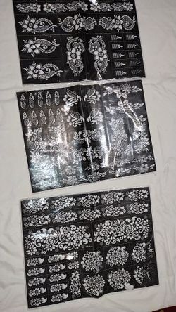 Henna Stickers 