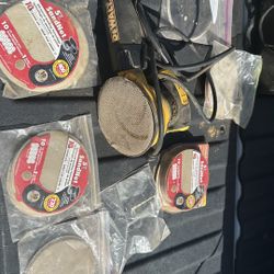 Dewalt Dwe2461 3 Amp Corded 5 in. Random Orbital Hook and Loop Sander Home Shop Garage Job site Work Tool