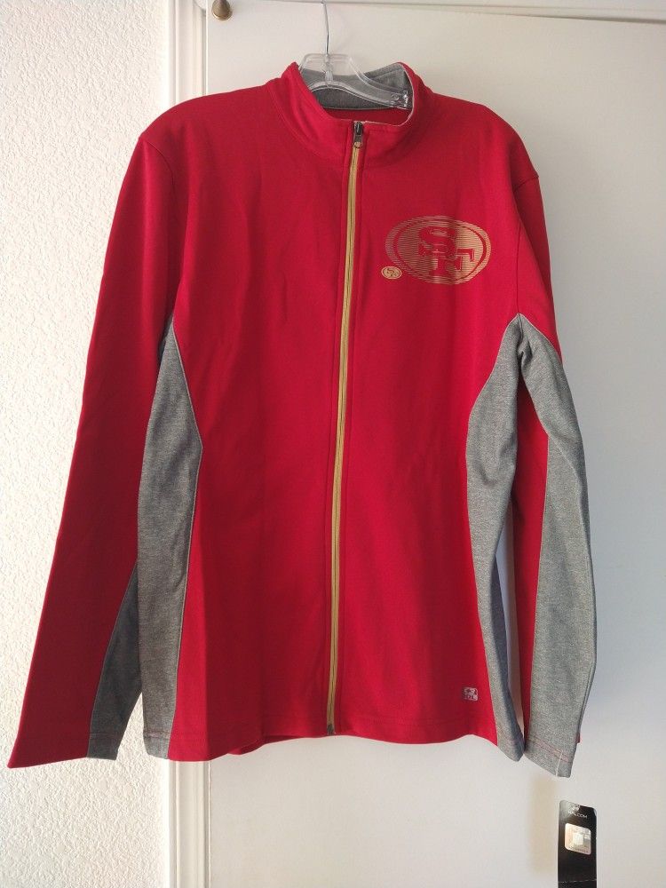 New, Men's 49ers Jacket, Size M