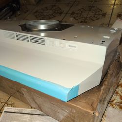 Broan Nutone  White 30" Range Hood No Fan