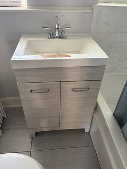 Vanity, sink, faucet