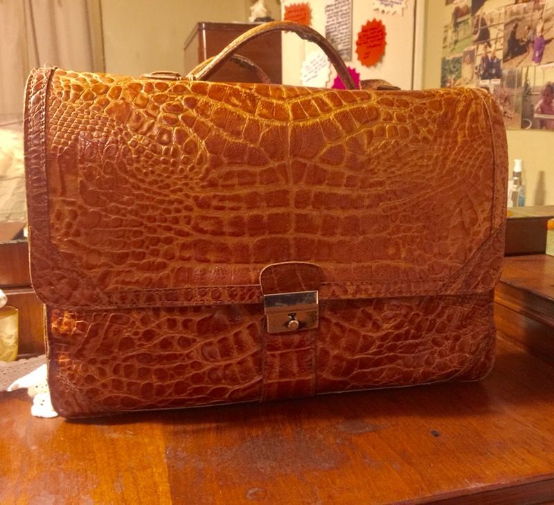 Genuine Alligator briefcase
