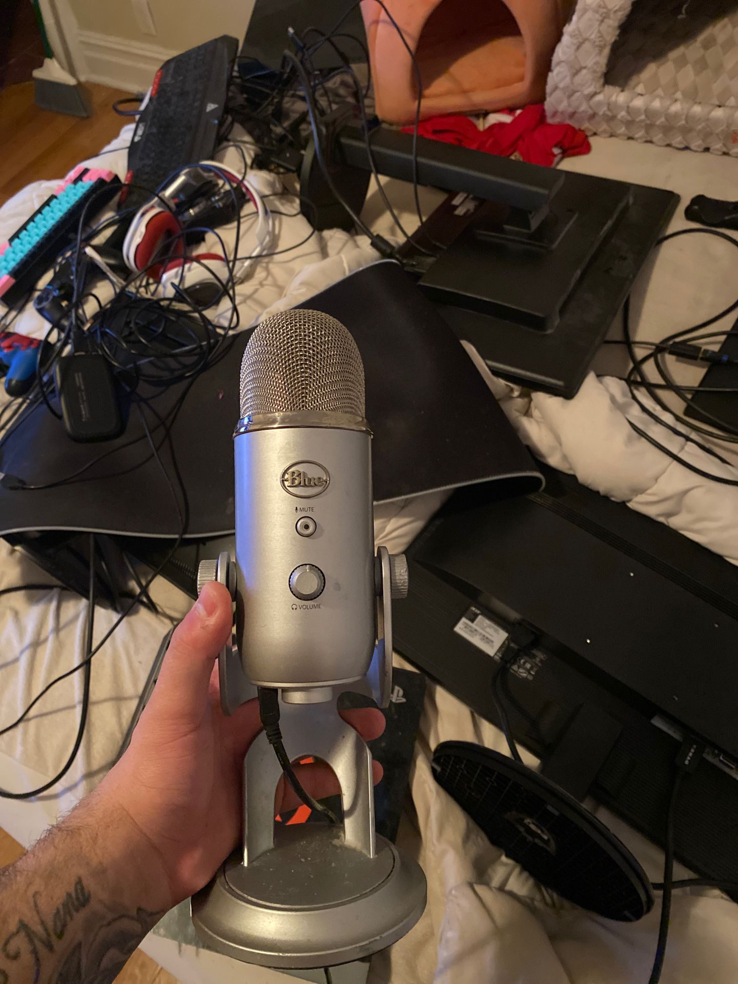 Blue yeti microphone